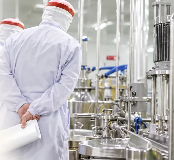 Production line at the Native Food factory